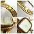 Vintage Chanel Brosche mit farbigen Steinen Golden Grün - Ansicht 7