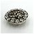 Spilla rotonda Chanel con strass - vista 3