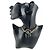 Collana Chanel in pelle nera placcata oro Nero - vista 5
