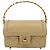 Mini borsa a mano con manico superiore matelassé per bambino Chanel Beige