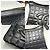Borsa in pelle nera Chanel Nero - vista 7
