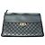 Chanel Gesteppte Leder-Clutch Schwarz