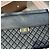 Chanel Gesteppte Leder-Clutch Schwarz - Ansicht 6