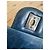 Chanel Timeless Shopping Bag Agnello Blu - vista 16