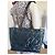Chanel Timeless Shopping Bag Agnello Blu - vista 2
