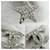 Orecchini Chanel Rhinestone Stud Argento  - vista 6