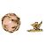 Orecchini a lobo in oro rosa Christian Dior D'oro