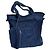 Chanel Borsa Tote in spugna blu navy con pochette Blu scuro