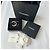 Spilla Chanel CC Logo Cristalli e Pelle Nero Gold hardware - vista 7