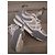Louis Vuitton LV Trainer Sneaker Weiß und Grau - Ansicht 2