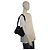 Sonia Rykiel Paris Borsa Weekend in Nylon Trapuntato Nero - vista 13