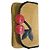 Sonia by Sonia Rykiel Stroh-Clutch mit Kirschmuster Schwarz Rot - Ansicht 13