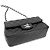 Borsa a Spalla Chanel Mini Matelasse Nero - vista 3