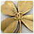 Spilla Chanel Vintage Clover D'oro  - vista 5