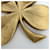 Spilla Chanel Vintage Clover D'oro  - vista 7