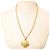 Collana lunga Chanel Vintage Triple Coco D'oro - vista 5