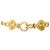 Collana lunga Chanel Vintage Triple Coco D'oro - vista 6