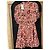 Whistles Vestido de seda Sophia Prairie Castaño Rosa Dorado - vista 6