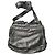 Longchamp Collezione Kate Moss Borsa pelle nera e pelliccia - vista 2