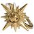 Dior Cocktailring Sternen-Sonnenstrahl Medaillon, Gold-Finish, Größe M Golden - Ansicht 5