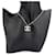 Collana Chanel Argento con Logo Coco  - vista 3