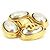 Timeless Spilla Chanel Vintage Oro e Argento D'oro - vista 3