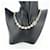 Collana Chanel in oro e strass D'oro - vista 2