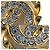 Timeless Collana Chanel Vintage con strass D'oro - vista 7