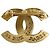 Spilla Chanel Vintage Gold D'oro - vista 2