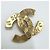 Spilla Chanel Vintage Gold D'oro - vista 3