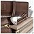 Céline Borsa a tracolla Celine Women's Luggage Nano Shopper Boa da donna Marrone - vista 7
