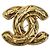 Spilla Chanel Vintage Matelassé Gold D'oro