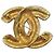 Spilla Chanel Vintage Matelassé Gold D'oro - vista 2