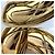 Spilla Chanel Vintage Matelassé Gold D'oro - vista 5