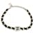 Collana Choker Chanel Coco Mark Nero D'oro