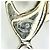 Bracciale Charm in pelle nera Chanel Nero - vista 6