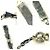 Bracciale Charm in pelle nera Chanel Nero - vista 8