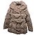 Autre Marque MCS kurze Steppjacke beige mit Gürtel