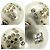 Collana con perle finte e strass Chanel Argento Bianco - vista 6
