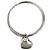 Bracciale rigido a tre fili con cuore Tiffany & Co.
