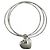 Bracciale rigido a tre fili con cuore Tiffany & Co. - vista 2