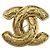 Spilla Chanel Vintage Matelassé Gold D'oro
