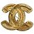 Spilla Chanel Vintage Matelassé Gold D'oro - vista 2