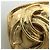 Spilla Chanel Vintage Gold D'oro - vista 7