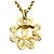 Collana Vintage Flower Coco Mark da donna Chanel D'oro - vista 2