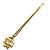 Collana Vintage Flower Coco Mark da donna Chanel D'oro - vista 4