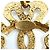 Collana Vintage Flower Coco Mark da donna Chanel D'oro - vista 5