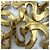 Collana Vintage Flower Coco Mark da donna Chanel D'oro - vista 7