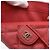 Portafoglio con catena Matelassé Chanel da donna Rosso - vista 8