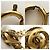 Bracciale Chanel Coco Vintage Charm D'oro - vista 5